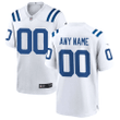 Custom Nfl Jersey, Men's White Indianapolis Colts Custom Game Jersey