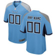 Custom Nfl Jersey, Youth's Tennessee Titans Light Blue Alternate Custom Game Jersey