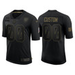 Custom Nfl Jersey, Men's Las Vegas Raiders Customized 2020 Black Salute To Service Limited Stitched Jersey