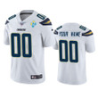 Custom Nfl Jersey, Los Angeles Chargers Custom White 60th Anniversary Vapor Limited Jersey