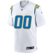 Custom Nfl Jersey, Youth's Los Angeles Chargers Home Custom Game Jersey - White