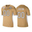 Custom Nfl Jersey, Men's Chicago Bears Custom Gold 2021 NFC Pro Bowl Game Jersey