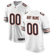 Custom Nfl Jersey, Youth's Chicago Bears Road Custom Game Jersey - White