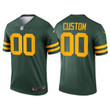 Custom Nfl Jersey, Custom Green Bay Packers 2021 Throwback Legend Jersey - Green