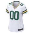 Custom Nfl Jersey, Women's Green Bay Packers Home Custom Jersey - White