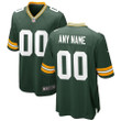 Custom Nfl Jersey, Youth's Green Bay Packers Home Game Custom Jersey - Green