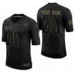 Custom Nfl Jersey, Men's New York Giants Custom Black 2020 Salute to Service Limited Jersey