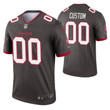 Custom Nfl Jersey, Youth Custom #00 Tampa Bay Buccaneers Pewter Legend Jersey
