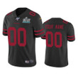 Custom Nfl Jersey, San Francisco 49ers Custom Black Super Bowl LIV Vapor Limited Jersey