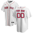 Boston Red Sox Home Replica Custom Men's Jersey - White