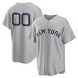 Customized Yankees Jersey, Custom Youth New York Yankees 2021 Field Of Dreams Jersey - Gray Replica