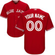 Youth Majestic Toronto Blue Jays Customized Scarlet Alternate Jersey