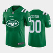 Custom Nfl Jersey, Men's New York Jets Customized Black 2020 Team Big Logo Stitched Limited Jersey
