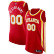 Men's Atlanta Hawks Custom 2022/23 Swingman Jersey - Icon Edition - Red