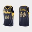 Indiana Pacers Custom No.00 2020 Christmas Night Jersey Navy Special Edition for men