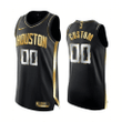 NBA Houston Rockets Jersey Custom 2020 21 Black Golden Edition Swingman