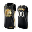 Golden State Warriors Jersey Custom 2020 21 Black Golden Edition Swingman