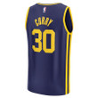 Youth's Stephen Curry Golden State Warriors 2022/23 Fast Break Replica Player Jersey - Statement Edition - Navy