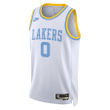 Customize Lakers Jersey, Women's Los Angeles Lakers Custom 2022/23 Classic Edition Swingman Jersey - White