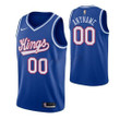 NBA Sacramento Kings Jersey Custom Blue royal 2020 Classic Edition