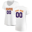 Phoenix Suns Swingman White Custom Fast Break Jersey - Association Edition - Women's