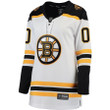 Boston Bruins Wairaiders Women's Away Breakaway Custom Jersey - White , NHL Jersey, Hockey Jerseys