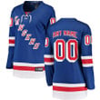 New York Rangers Wairaiders Women's Home Breakaway Custom Jersey - Blue , NHL Jersey, Hockey Jerseys