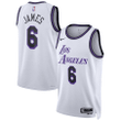 Men's LeBron James Los Angeles Lakers 2022/23 Swingman Jersey - City Edition - White