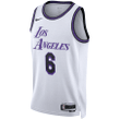 Lakers City Jersey 2023, Men's LeBron James Los Angeles Lakers 2022/23 Swingman Jersey - City Edition - White