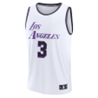 Lakers City Jersey 2023, Youth's Anthony Davis Los Angeles Lakers 2022/23 Fastbreak Jersey - City Edition - White