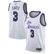 Lakers City Jersey 2023, Men's Anthony Davis Los Angeles Lakers 2022/23 Swingman Jersey - City Edition - White