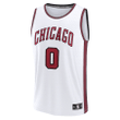 Bulls City Edition 2023, Youth's Coby White White Chicago Bulls 2022/23 Fastbreak Jersey - City Edition