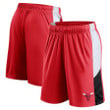 Chicago Bulls s Branded Champion Rush Colorblock Performance Shorts - Red