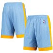 Los Angeles Lakers  Hardwood Classics 2001/02 Swingman Shorts - Blue