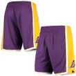 Los Angeles Lakers  2009/2010 Hardwood Classics  Shorts - Purple/Gold