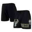 Milwaukee Bucks Pro Standard Mesh Capsule Shorts - Black