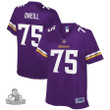 Men's  Brian O Neill Minnesota Vikings NFL Pro Line  Team Color Player- Purple Jersey