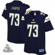 Women's  Blake Camper Los Angeles Chargers NFL Pro Line  Team Player- Navy Jersey