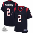 Women's  AJ McCarron Houston Texans NFL Pro Line  Primary Player- Navy Jersey
