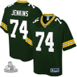 Men's Elgton Jenkins Green Bay Packers NFL Pro Line Player- Green Jersey