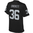 Women's  Damarea Crockett Las Vegas Raiders NFL Pro Line  Player- Black Jersey