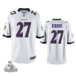 Men's Baltimore Ravens J.K. Dobbins White 2020 NFL Draft Game Jersey