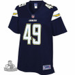 Women's  Drue Tranquill Los Angeles Chargers NFL Pro Line  Player- Navy Jersey