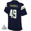 Women's  Drue Tranquill Los Angeles Chargers NFL Pro Line  Player- Navy Jersey
