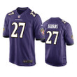 Men's Baltimore Ravens J.K. Dobbins Purple 2020 NFL Draft Game Jersey