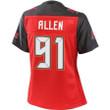 Women's  Beau Allen Tampa Bay Buccaneers NFL Pro Line  Player Jersey - Red