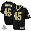 Men's Garrett Griffin New Orleans Saints NFL Pro Line Team Color Player Jersey - Black