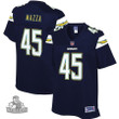 Women's  Cole Mazza Los Angeles Chargers NFL Pro Line  Team Player Jersey - Navy