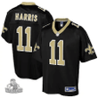 Men's Deonte Harris New Orleans Saints NFL Pro Line Team Player Jersey - Black