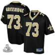 Men's Ethan Greenidge New Orleans Saints NFL Pro Line Team Player Jersey - Black